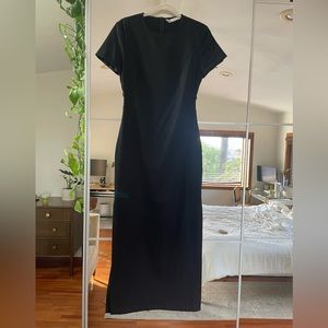 Zara side cut out dress